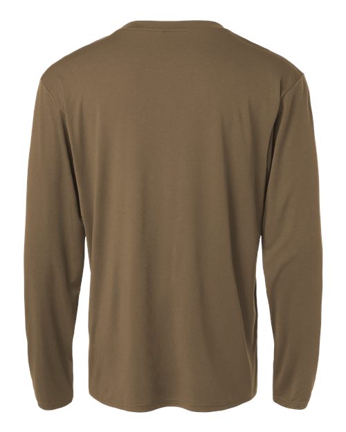 Unisex Pro-Lock Performance Long Sleeve T-Shirt - Cigar