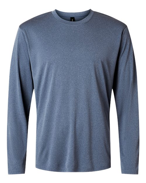 Unisex Pro-Lock Performance Long Sleeve T-Shirt - Heather Navy