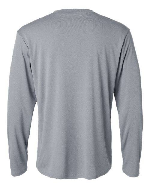 Unisex Pro-Lock Performance Long Sleeve T-Shirt - Heather Steel