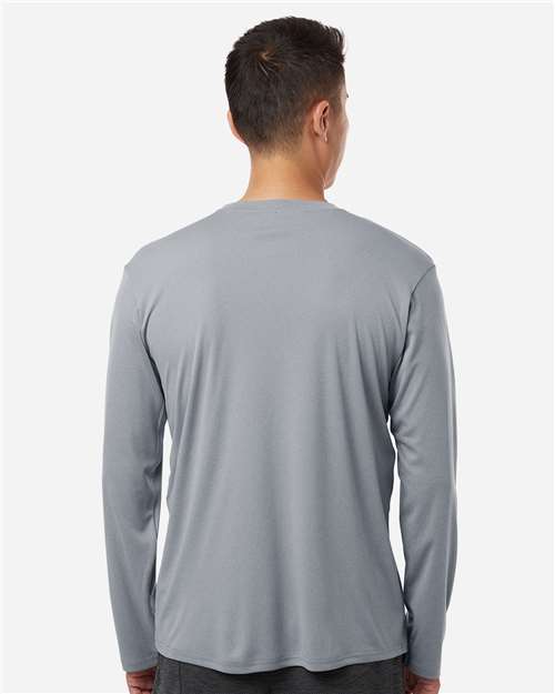 Unisex Pro-Lock Performance Long Sleeve T-Shirt - Heather Steel
