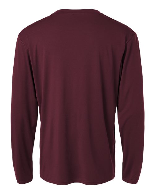 Unisex Pro-Lock Performance Long Sleeve T-Shirt - Maroon