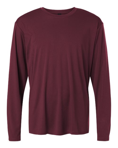 Unisex Pro-Lock Performance Long Sleeve T-Shirt - Maroon
