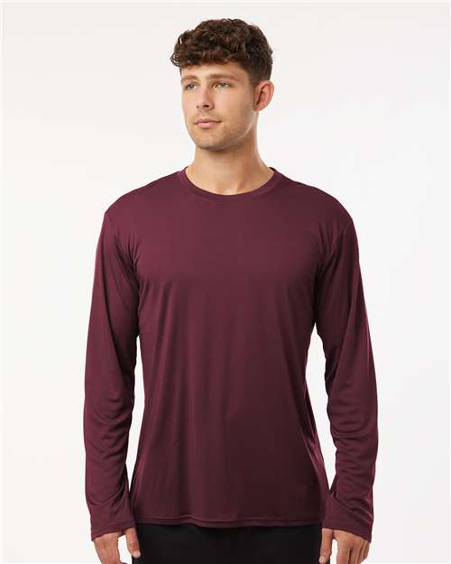 Unisex Pro-Lock Performance Long Sleeve T-Shirt - Maroon
