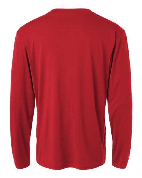 Unisex Pro-Lock Performance Long Sleeve T-Shirt - Red
