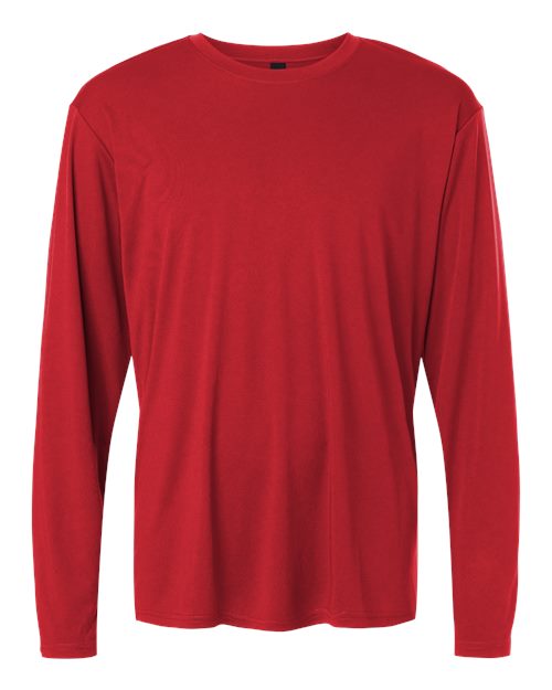 Unisex Pro-Lock Performance Long Sleeve T-Shirt - Red