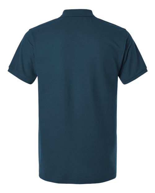 Men's Pique Polo - Atlantic Blue