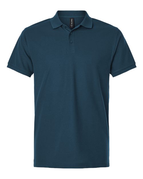 Men's Pique Polo - Atlantic Blue