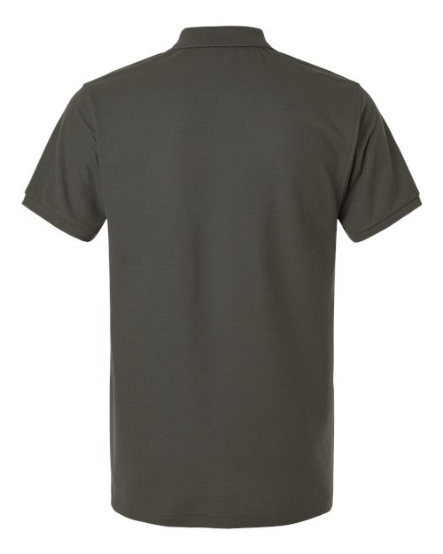 Men's Pique Polo - Charcoal