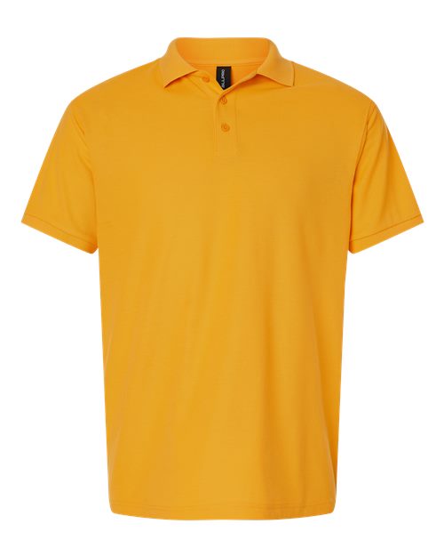 Men's Pique Polo - Gold