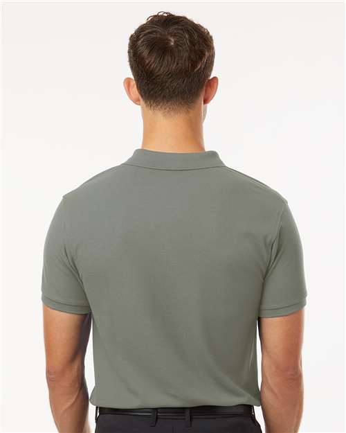 Men's Pique Polo - Greystone