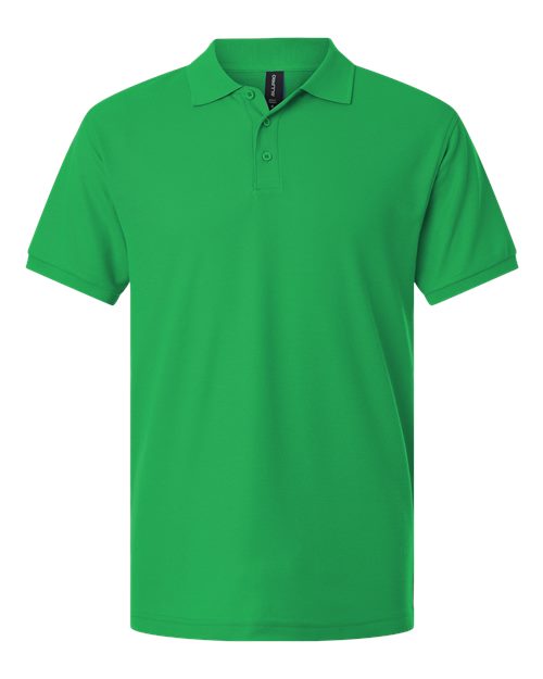 Men's Pique Polo - Kelly Green