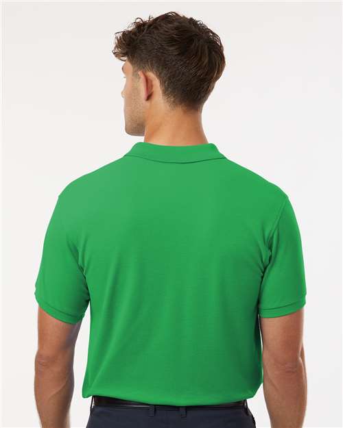 Men's Pique Polo - Kelly Green