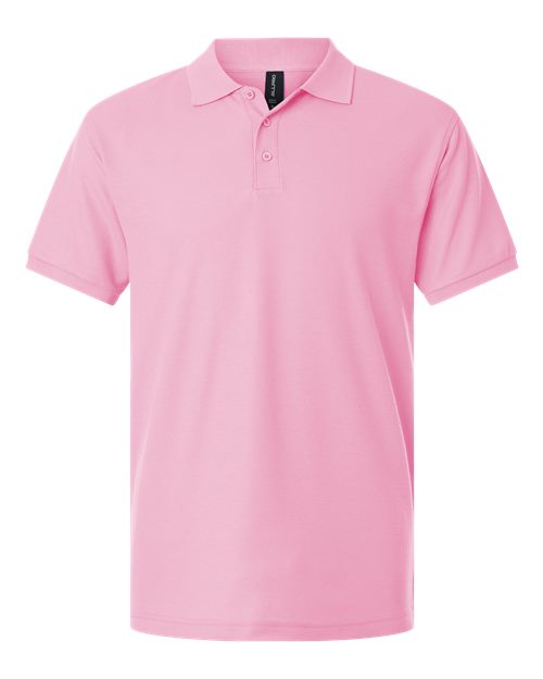 Men's Pique Polo - Light Pink