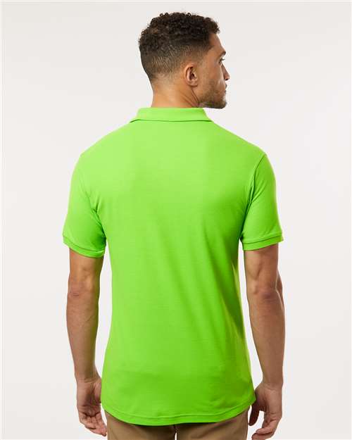 Men's Pique Polo - Lime