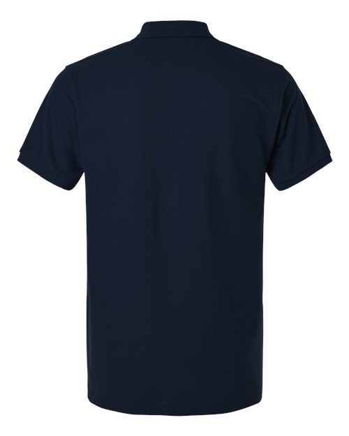Men's Pique Polo - Navy