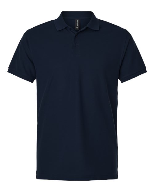 Men's Pique Polo - Navy