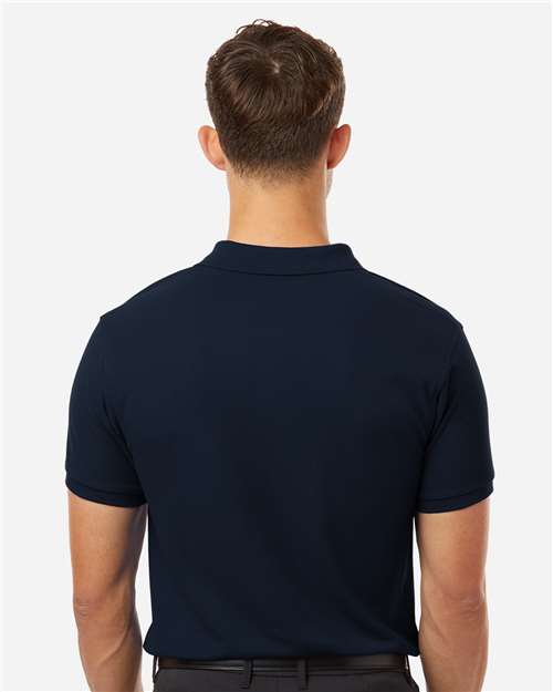 Men's Pique Polo - Navy