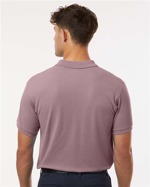 Men's Pique Polo - Deep Lavender