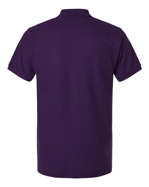 Men's Pique Polo - Purple