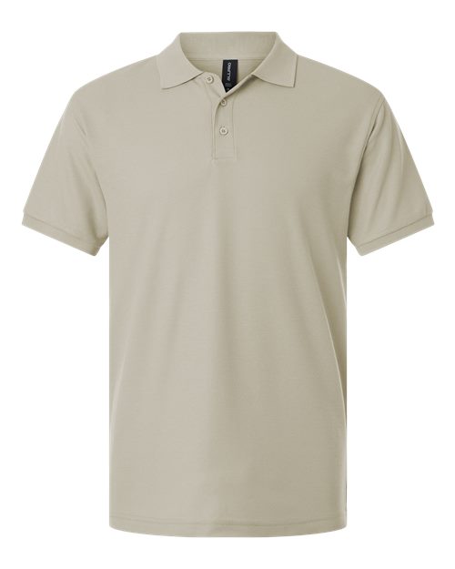 Men's Pique Polo - Sand