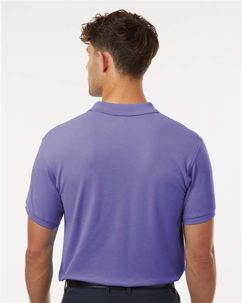 Men's Pique Polo - Violet