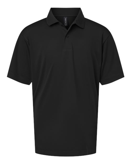 Youth Pro-Lock Performance Polo - Black