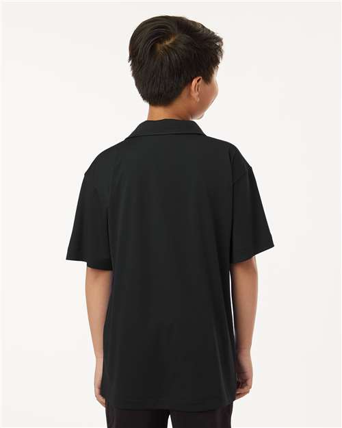 Youth Pro-Lock Performance Polo - Black