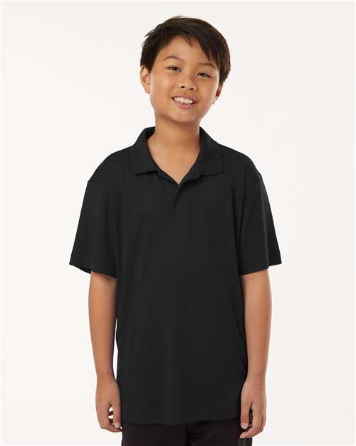 Youth Pro-Lock Performance Polo - Black