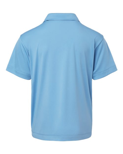 Youth Pro-Lock Performance Polo - Carolina Blue