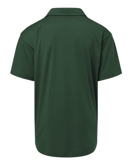Youth Pro-Lock Performance Polo - Forest Green