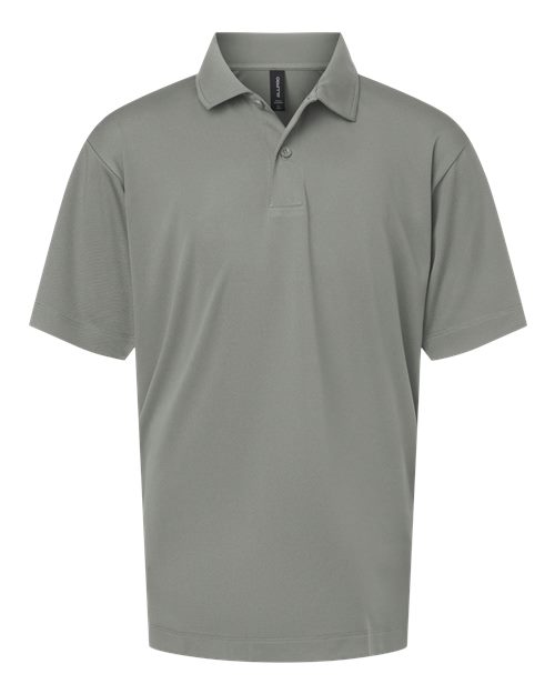 Youth Pro-Lock Performance Polo - Greystone