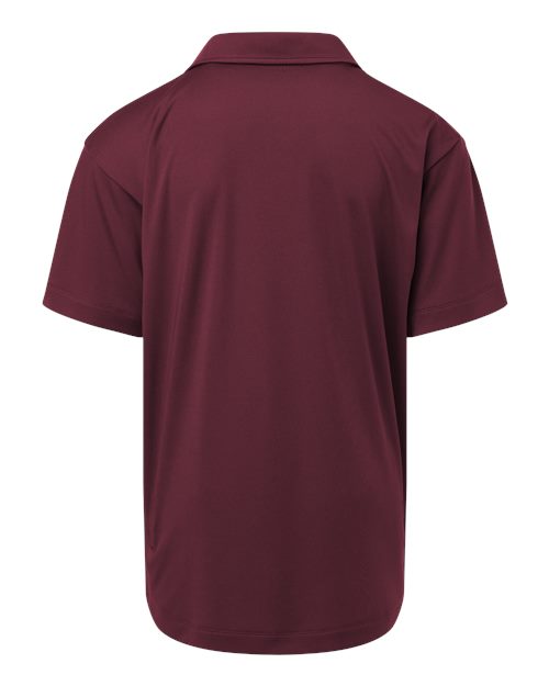 Youth Pro-Lock Performance Polo - Maroon