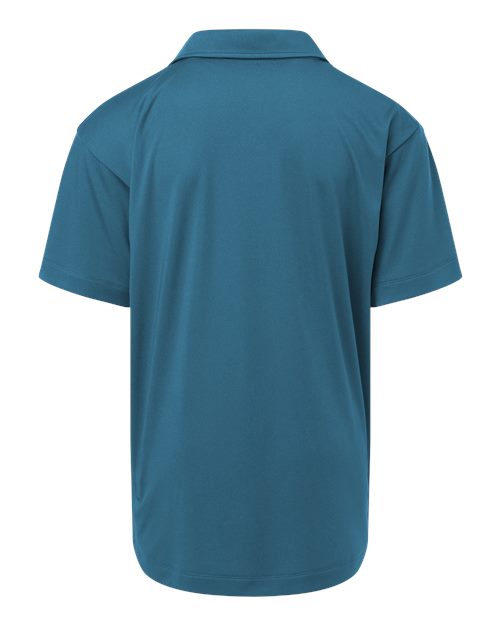 Youth Pro-Lock Performance Polo - Pacific Blue
