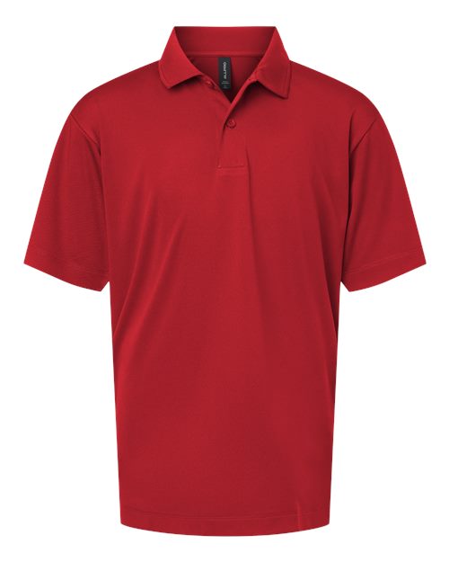 Youth Pro-Lock Performance Polo - Red
