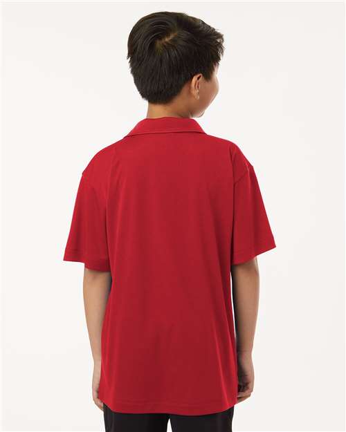 Youth Pro-Lock Performance Polo - Red