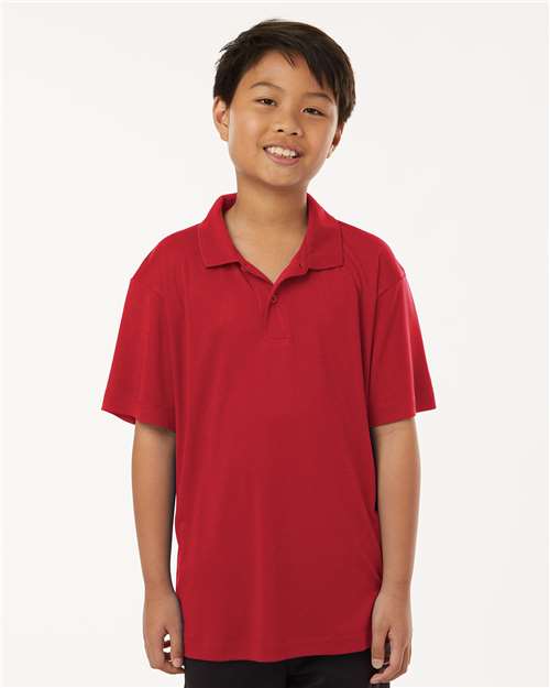 Youth Pro-Lock Performance Polo - Red