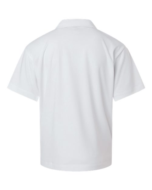 Youth Pro-Lock Performance Polo - White