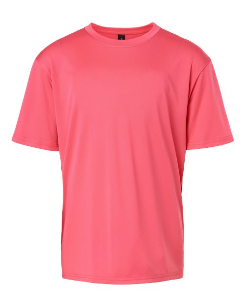 Youth Pro-Lock Performance T-Shirt - Bright Pink