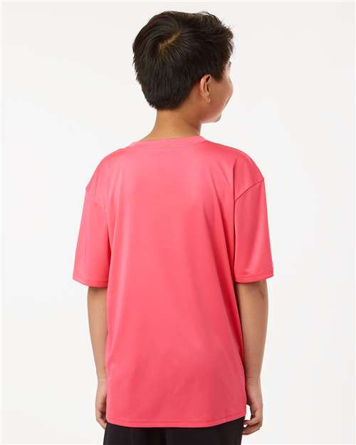 Youth Pro-Lock Performance T-Shirt - Bright Pink
