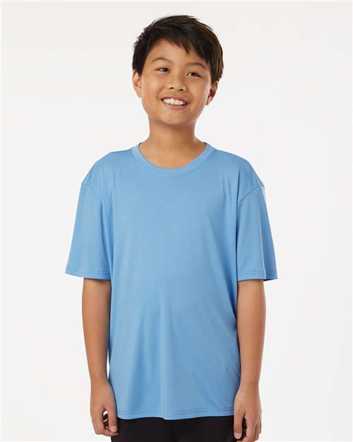 Youth Pro-Lock Performance T-Shirt - Carolina Blue