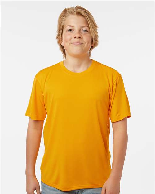 Youth Pro-Lock Performance T-Shirt - Gold