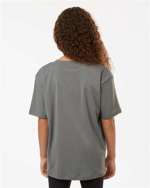 Youth Pro-Lock Performance T-Shirt - Heather Granite