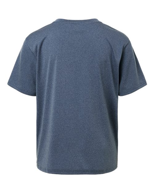 Youth Pro-Lock Performance T-Shirt - Heather Navy