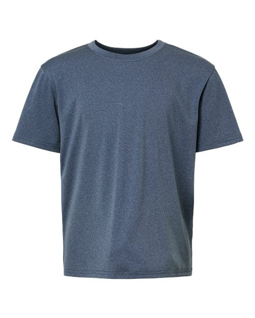 Youth Pro-Lock Performance T-Shirt - Heather Navy