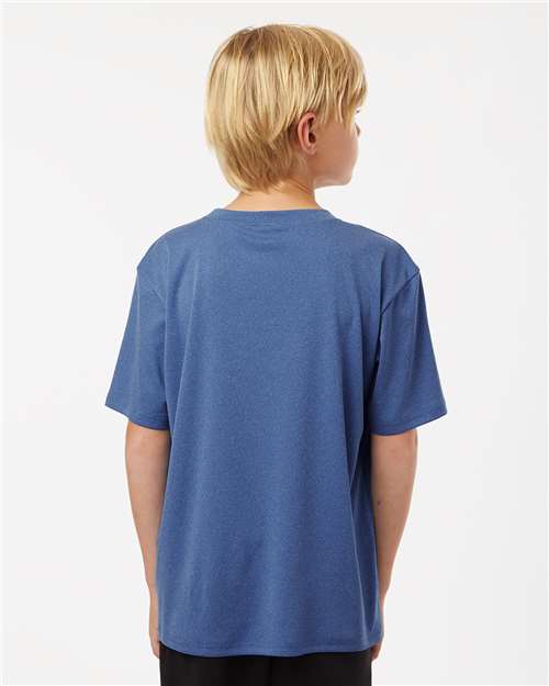 Youth Pro-Lock Performance T-Shirt - Heather Royal