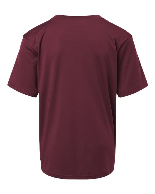 Youth Pro-Lock Performance T-Shirt - Maroon