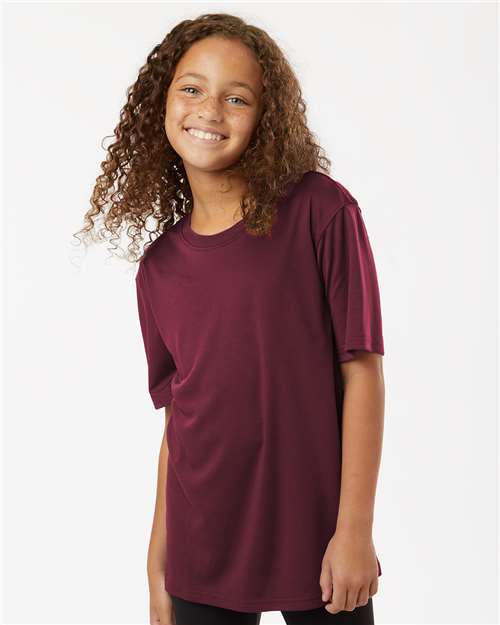 Youth Pro-Lock Performance T-Shirt - Maroon