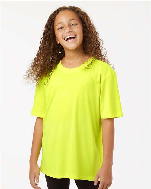 Youth Pro-Lock Performance T-Shirt - Neon Yellow