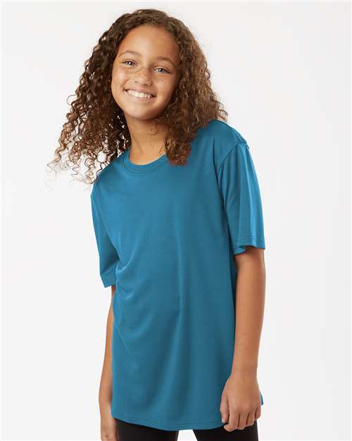 Youth Pro-Lock Performance T-Shirt - Pacific Blue