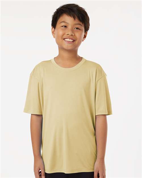 Youth Pro-Lock Performance T-Shirt - Vegas Gold